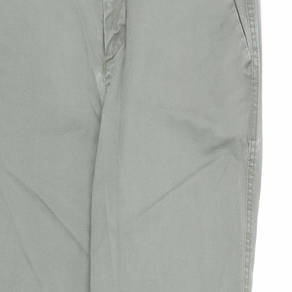 Womens UK Size 6 Gap Regular Fit  Green Trousers