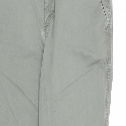 Womens UK Size 6 Gap Regular Fit  Green Trousers