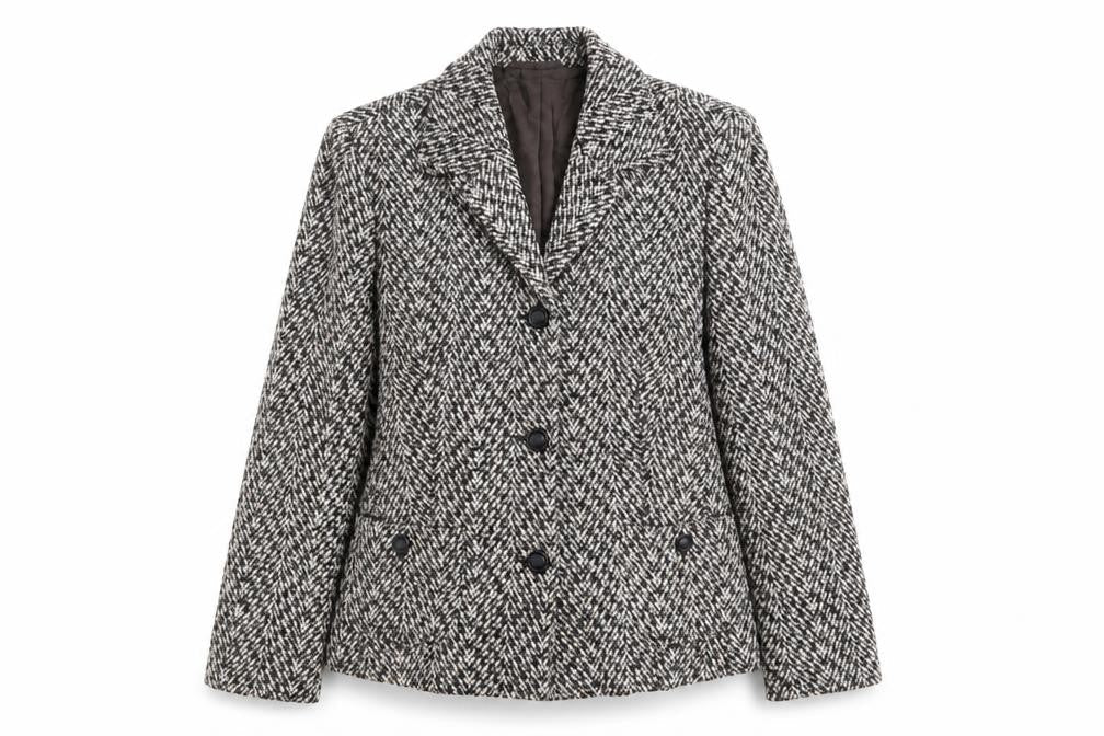 Womens UK Size 14 Oscar B Regular Brown Blazer