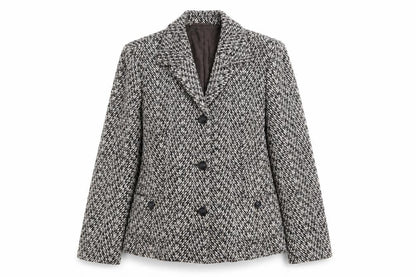 Womens UK Size 14 Oscar B Regular Brown Blazer