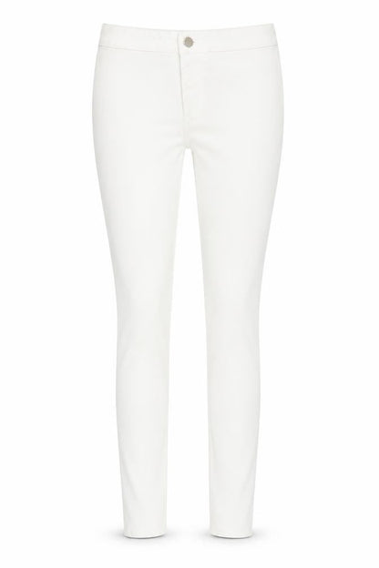 Womens UK Size 8 Denim & Co. Regular Fit Skinny White Jeans