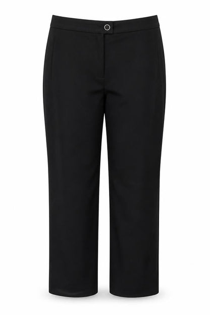 Womens UK Size 14 Marks and Spencer Regular Fit Dress Pants Black Trousers