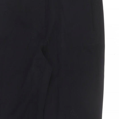 Womens UK Size 14 Marks and Spencer Regular Fit Dress Pants Black Trousers