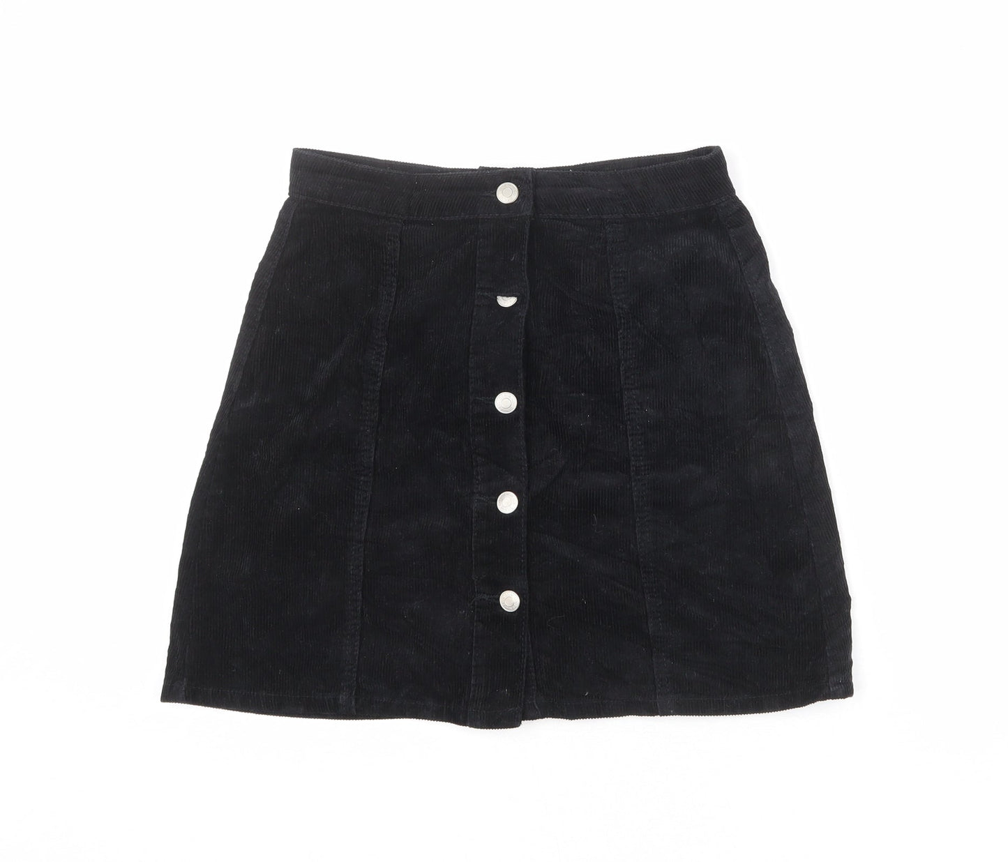 Womens UK Size 8 Denim & Co. A-Line Corduroy Skirt