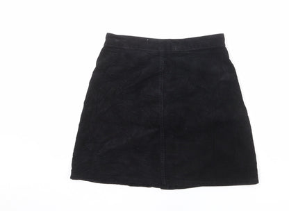 Womens UK Size 8 Denim & Co. A-Line Corduroy Skirt