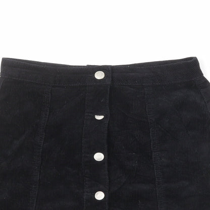 Womens UK Size 8 Denim & Co. A-Line Corduroy Skirt