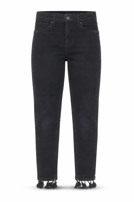Womens UK Size 25 in Topshop Regular Fit Tapered Blue Jeans