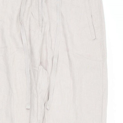 Womens UK Size 36 in Marks and Spencer Regular Fit  Beige Trousers