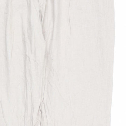 Womens UK Size 36 in Marks and Spencer Regular Fit  Beige Trousers