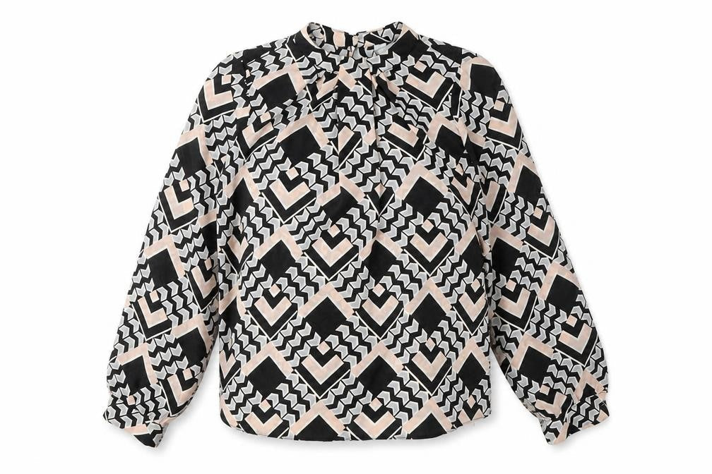 Womens UK Size 6 Dorothy Perkins Black Basic Blouse