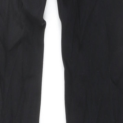 River Island Womens Black Cotton Skinny Jeans Size 28 in L33 in Slim Zip