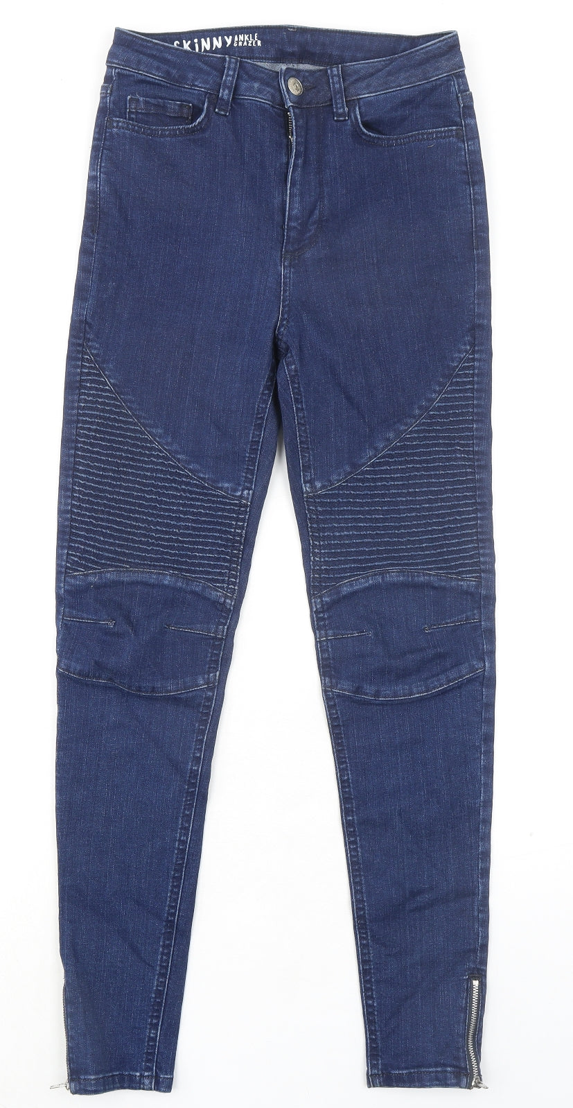 Womens UK Size 6 Marks and Spencer Regular Fit Skinny Blue Jeans
