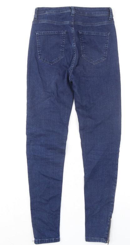 Womens UK Size 6 Marks and Spencer Regular Fit Skinny Blue Jeans