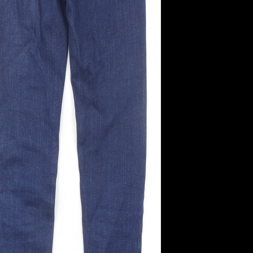 Womens UK Size 6 Marks and Spencer Regular Fit Skinny Blue Jeans