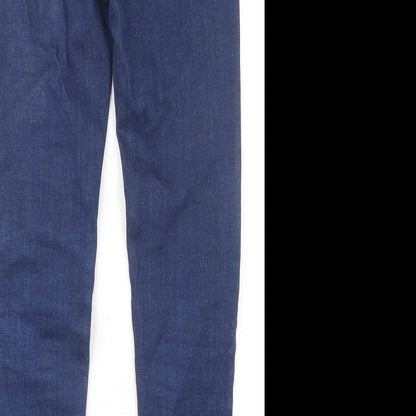Womens UK Size 6 Marks and Spencer Regular Fit Skinny Blue Jeans
