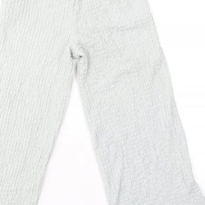 Womens UK Size 10 Zara Regular Fit  Grey Trousers