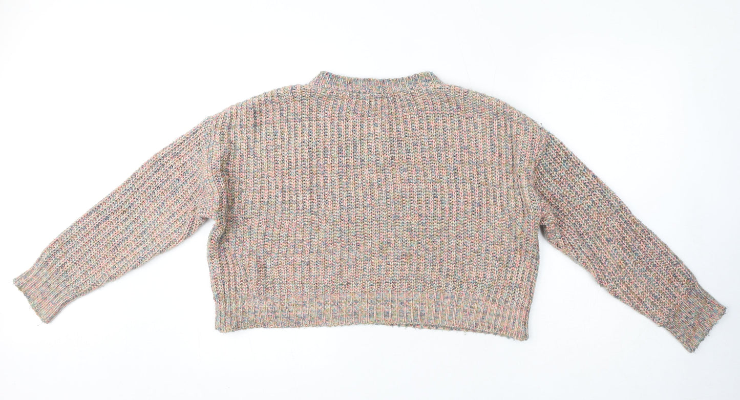Womens UK Size S BDG Pink Pullover Jumper