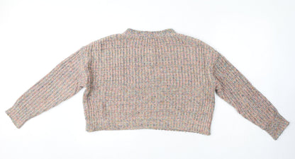 Womens UK Size S BDG Pink Pullover Jumper