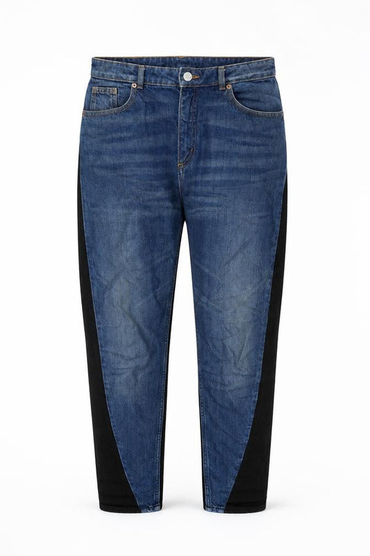 Womens UK Size 29 in Monki Regular Fit Tapered Blue Jeans