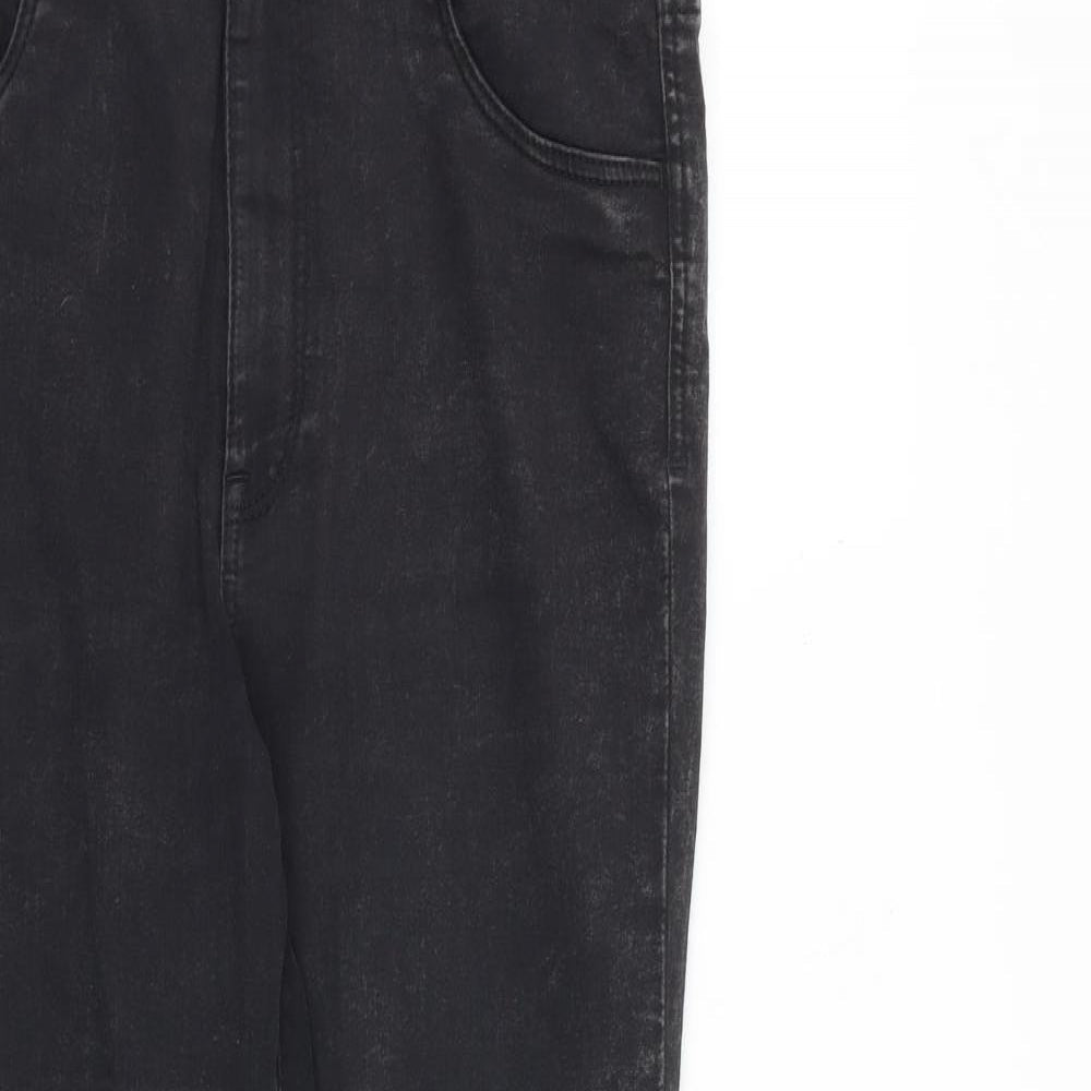 Womens UK Size 28 in H&M Regular Fit Skinny Grey Jeans