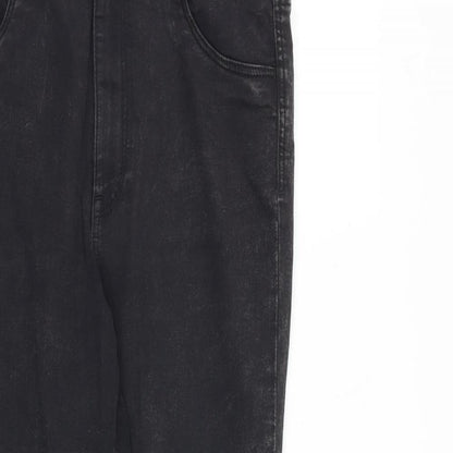 Womens UK Size 28 in H&M Regular Fit Skinny Grey Jeans