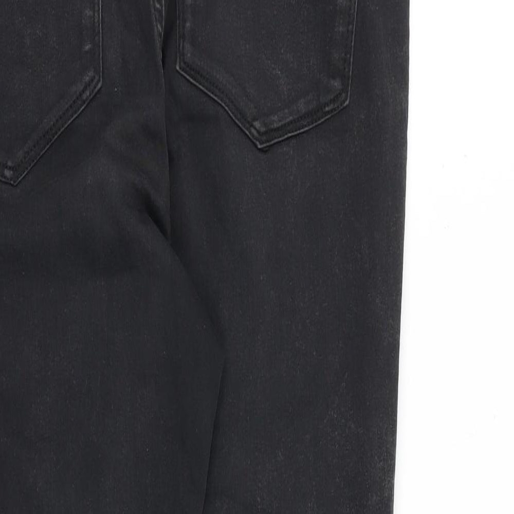 Womens UK Size 28 in H&M Regular Fit Skinny Grey Jeans