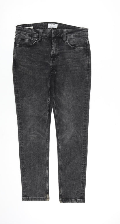 Mens UK Size 30 in ONLY & SONS Slim Fit Skinny Grey Jeans