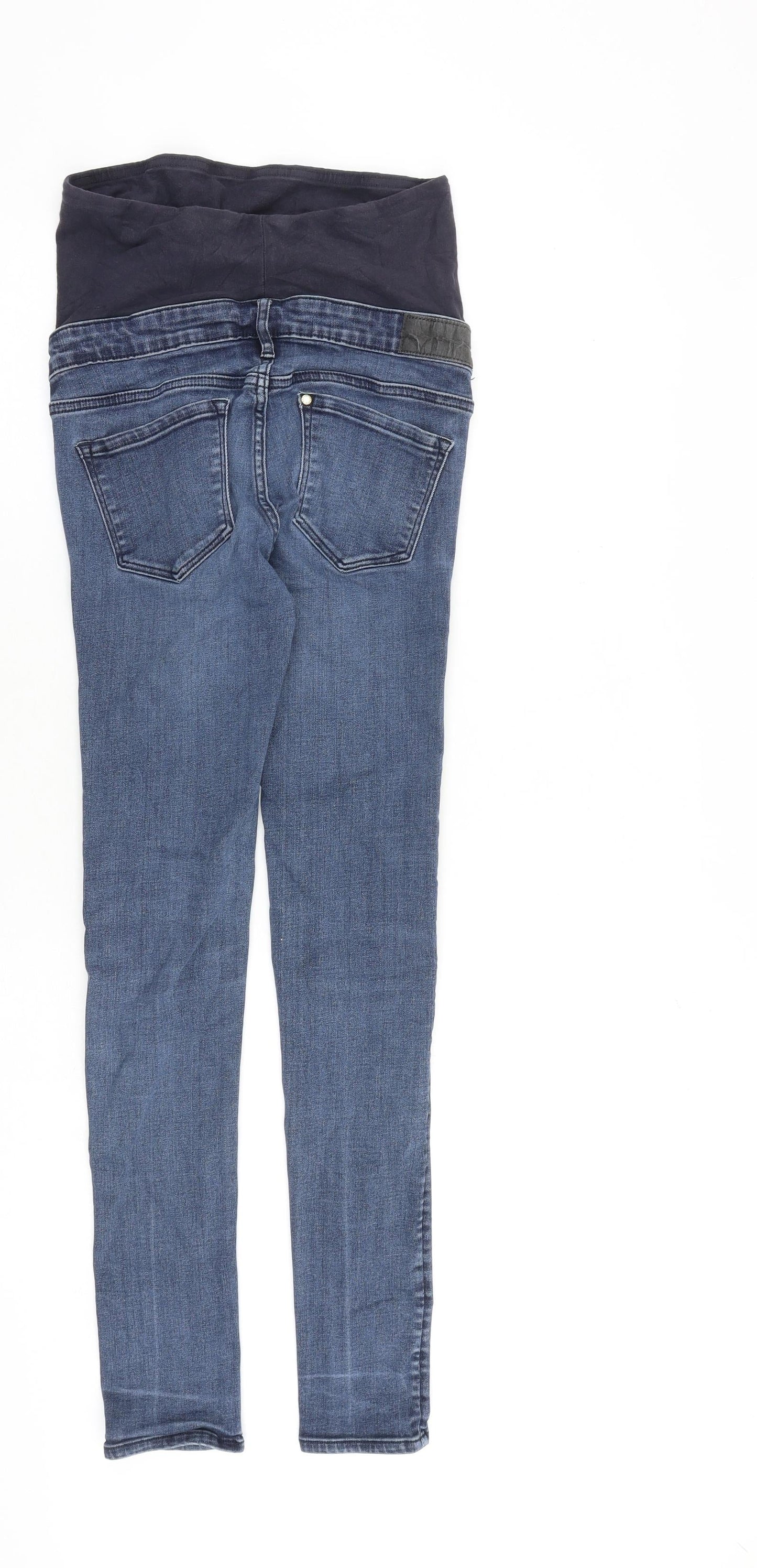 Womens UK Size 8 H&M Regular Fit Skinny Blue Jeans