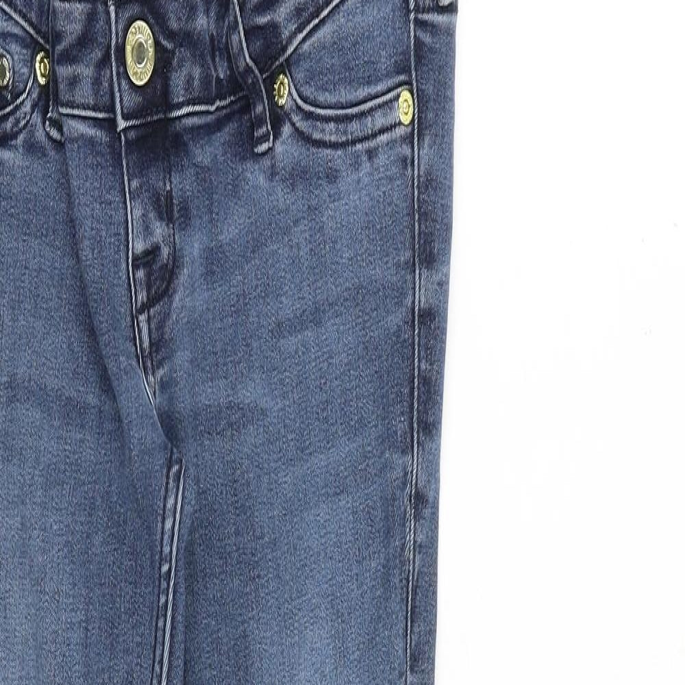 Womens UK Size 8 H&M Regular Fit Skinny Blue Jeans