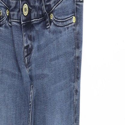 Womens UK Size 8 H&M Regular Fit Skinny Blue Jeans