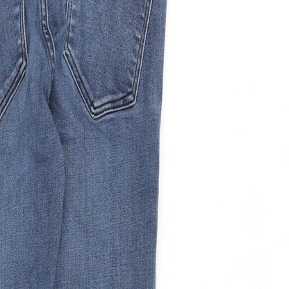 Womens UK Size 8 H&M Regular Fit Skinny Blue Jeans