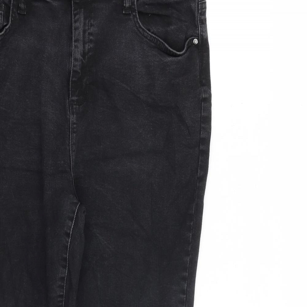 Very Womens Black Cotton Skinny Jeans Size 27 in L26 in Slim Zip