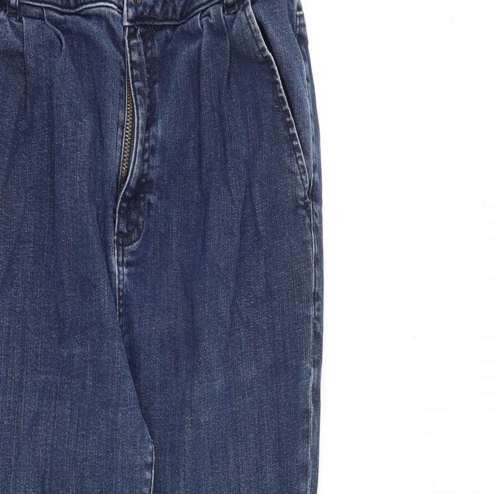 Womens UK Size 10 Waredenim Regular Fit Skinny Blue Jeans