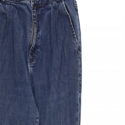 Womens UK Size 10 Waredenim Regular Fit Skinny Blue Jeans