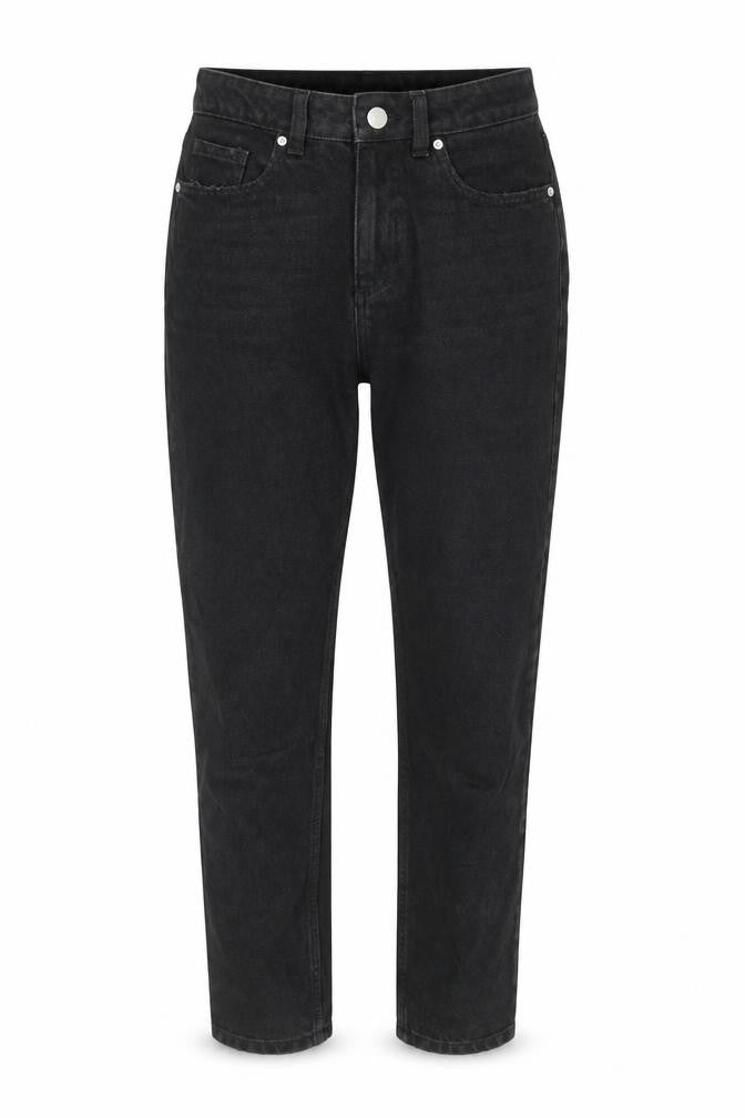 Womens UK Size 8 Miss Selfridge Regular Fit Tapered Black Jeans
