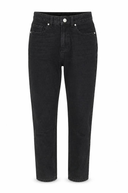 Womens UK Size 8 Miss Selfridge Regular Fit Tapered Black Jeans