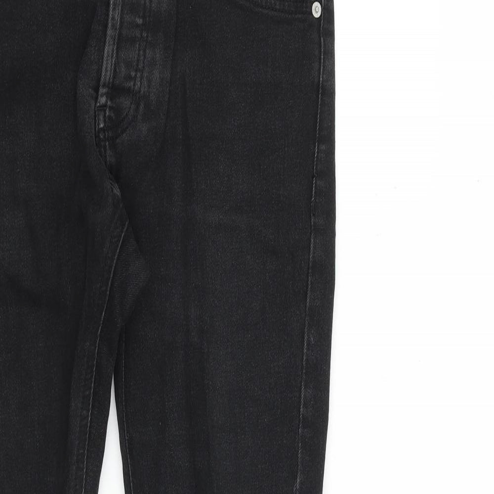 Mens UK Size 28 in Topman Slim Fit Skinny Grey Jeans