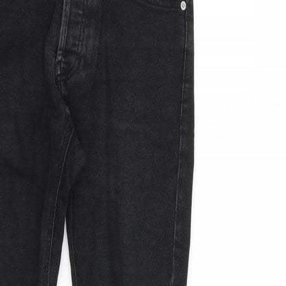 Mens UK Size 28 in Topman Slim Fit Skinny Grey Jeans