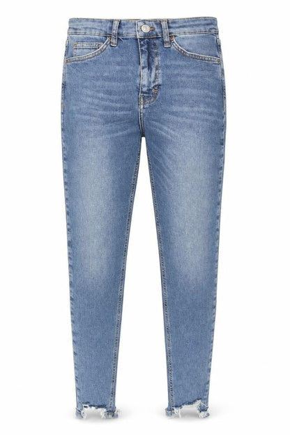 Womens UK Size 28 in Topshop Regular Fit Skinny Blue Jeans