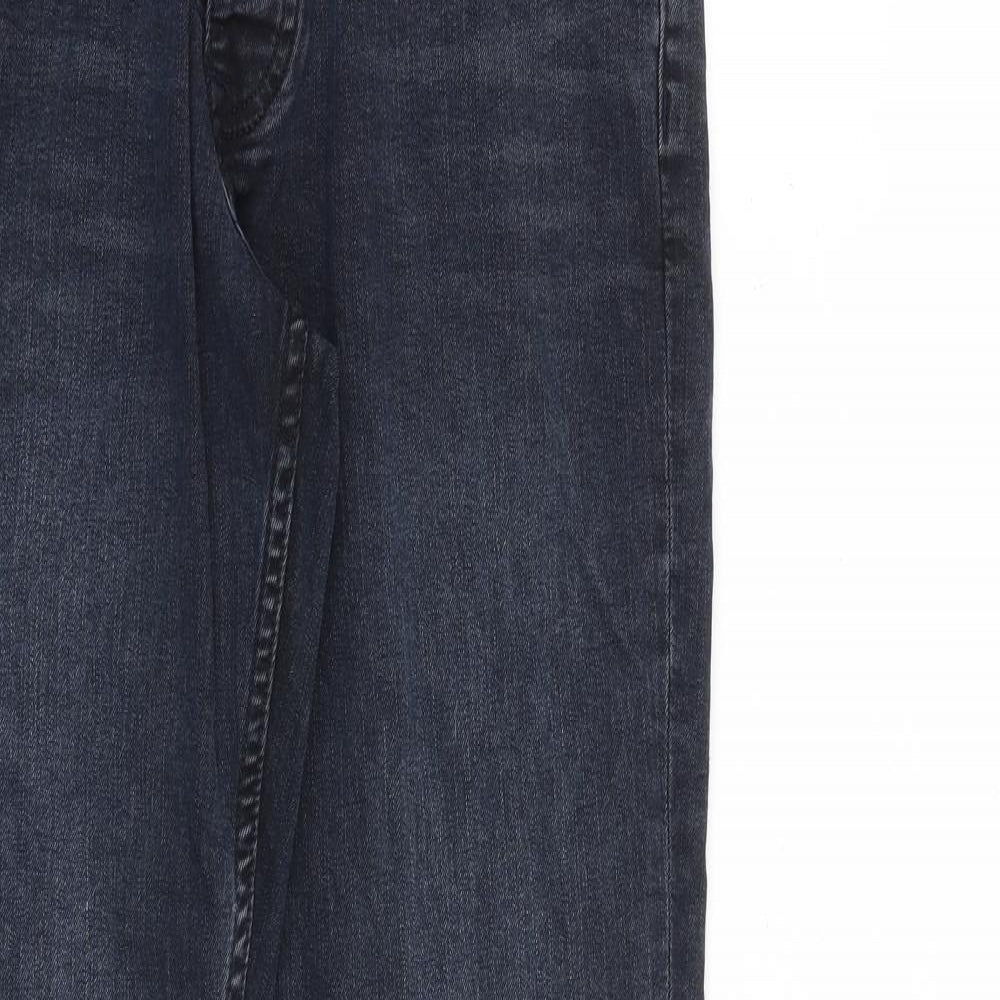 Denim & Co. Mens Blue Cotton Skinny Jeans Size 30 in L32 in Regular Zip