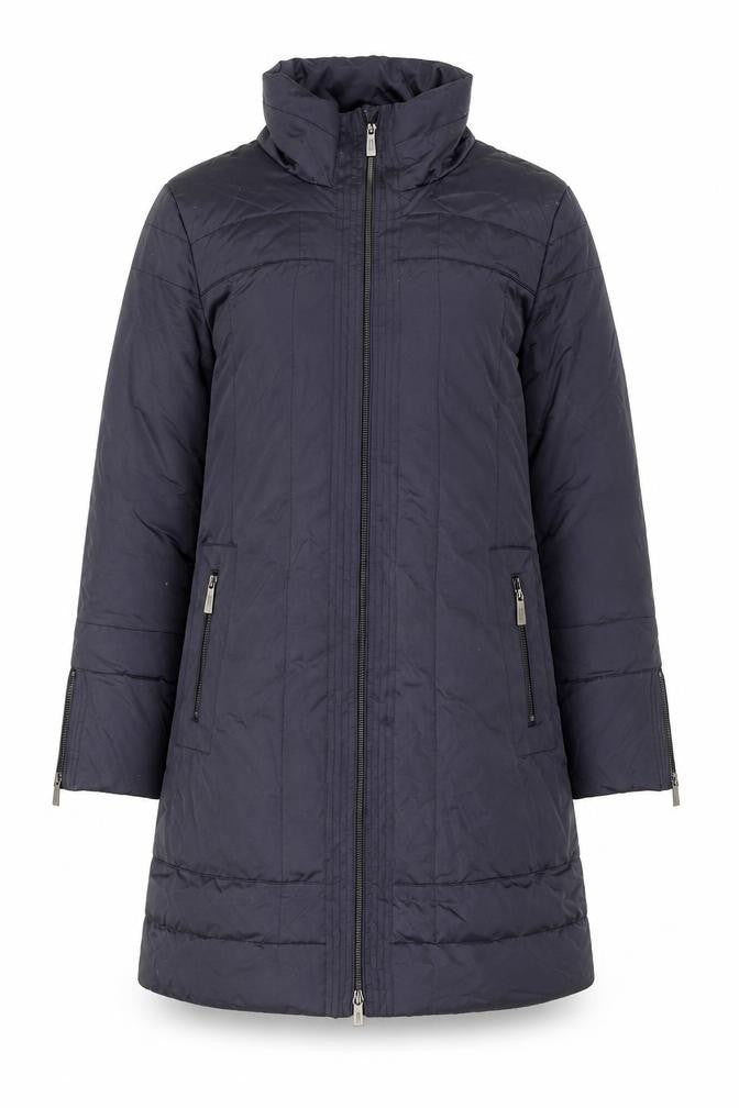 Womens UK Size 12 Autograph Blue Overcoat