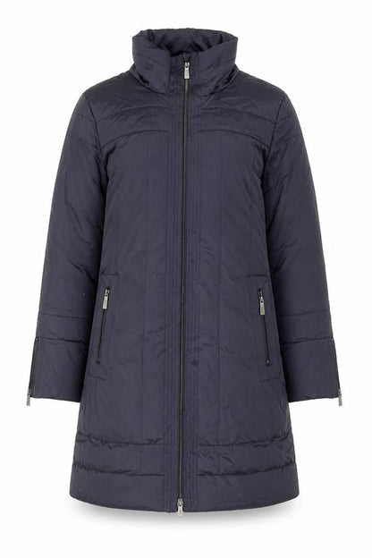 Womens UK Size 12 Autograph Blue Overcoat