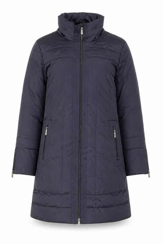 Womens UK Size 12 Autograph Blue Overcoat