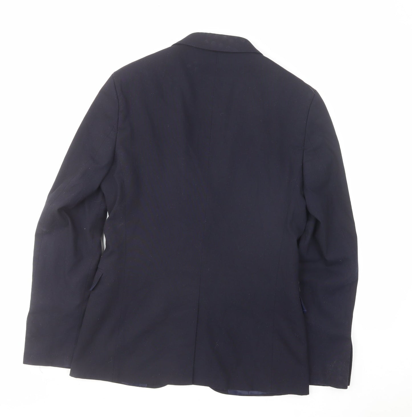 ASOS Mens Blue Polyester Jacket Suit Jacket Size 36 Regular