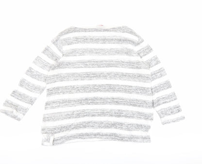 Womens UK Size 10 Phase Eight Grey Pullover Jumper