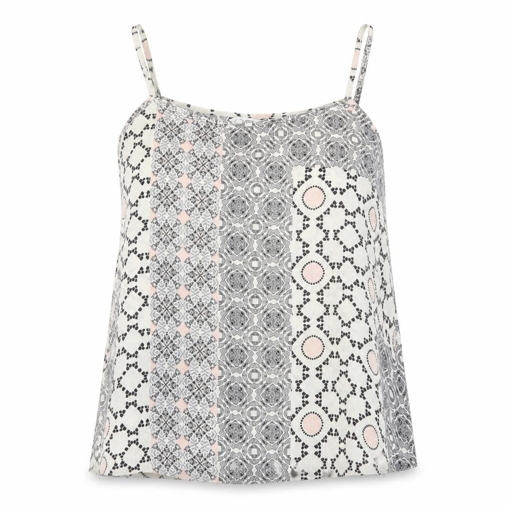 Womens UK Size 10 New Look Multicoloured Camisole Tank