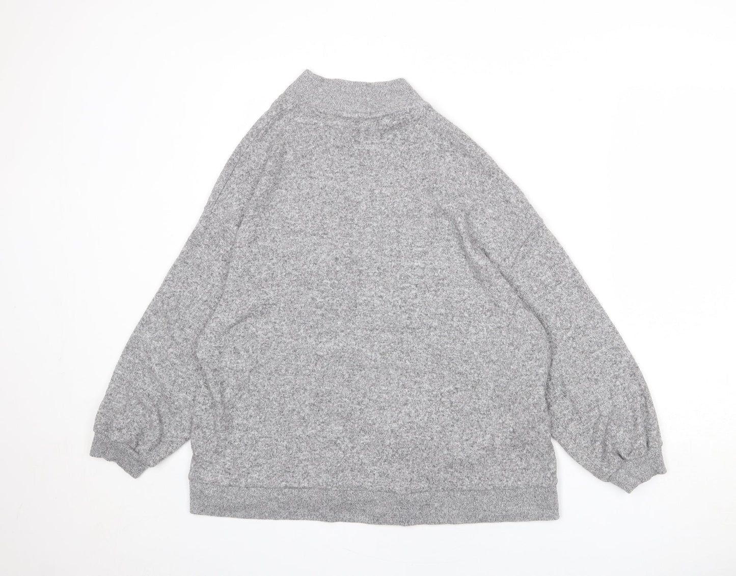 Womens UK Size XS H&M Grey Cardigan Jumper