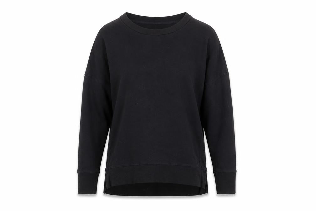 Womens UK Size M Reebok Black Pullover Sweatshirt