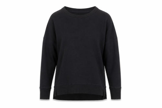 Womens UK Size M Reebok Black Pullover Sweatshirt