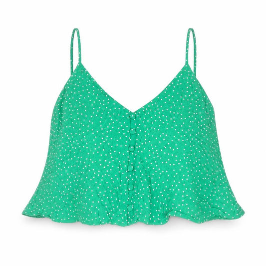 Womens UK Size 14 New Look Green Camisole Tank